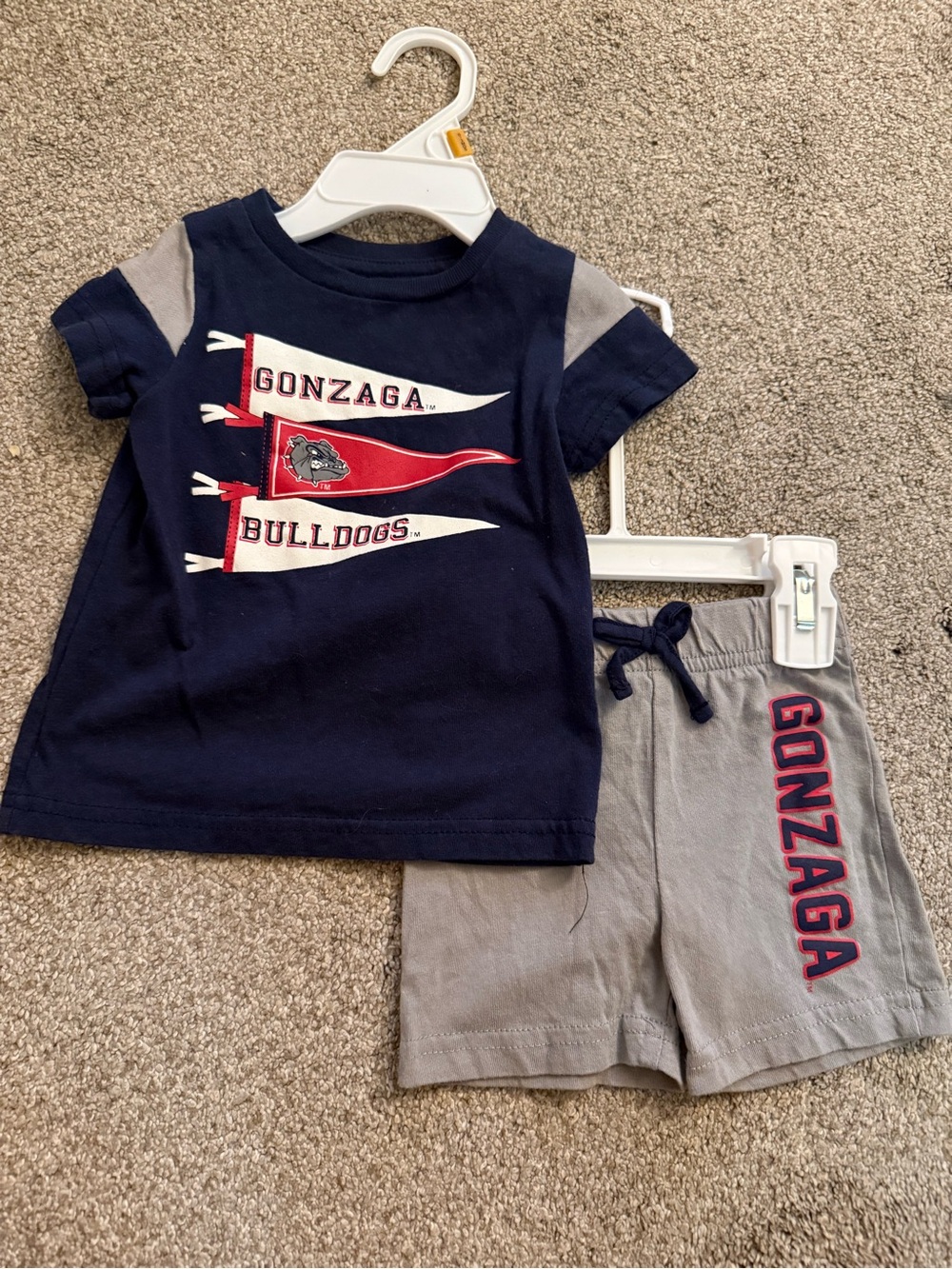 Gonzaga Bulldogs Infant Set 3-6M